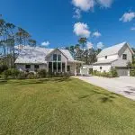 TROPICAL MODERN FARMHOUSE RENOVATION-FRONT VIEW