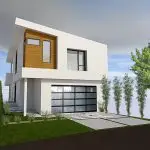 Hlevel Architecture-Lake Michigan Rendered street view