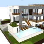 HLEVEL ARCHITECTURE 360 HERON RENDERED VIEW