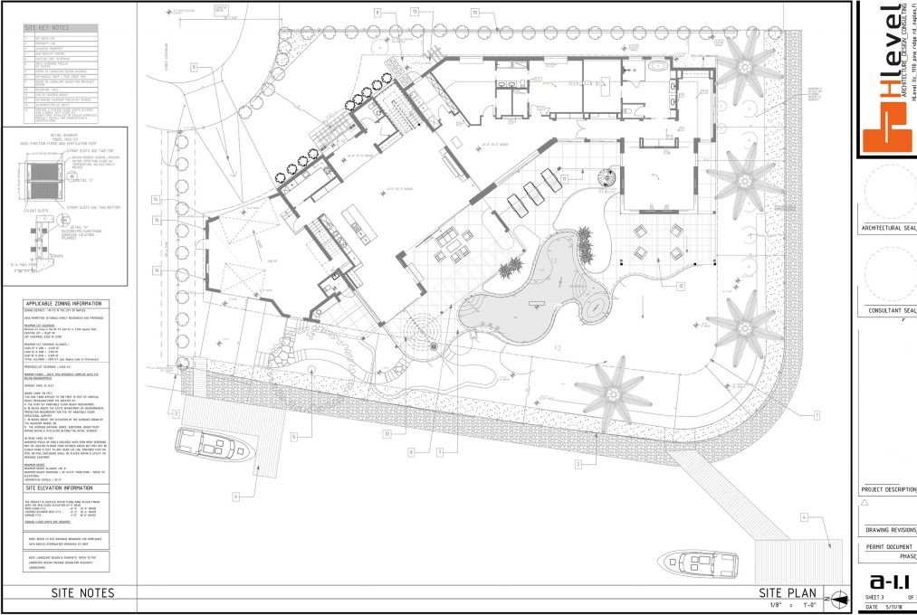 Hlevel Architect detailed drawings 