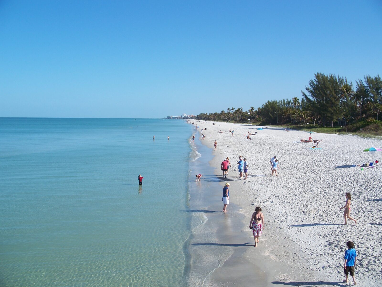 Naples beach, Florida 
