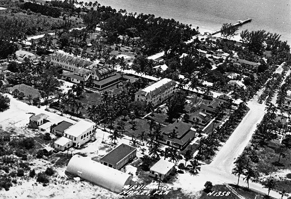 Naples beach from 1948