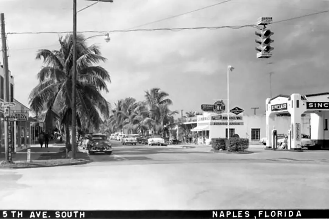 5th Av S Naples historical 1950s